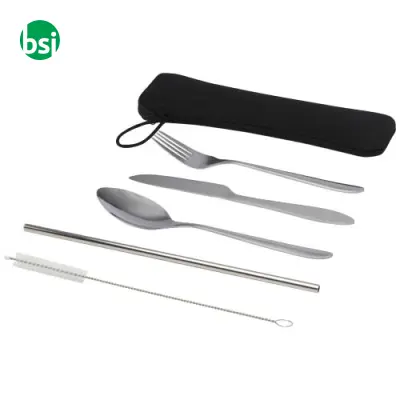 Set di posate in acciaio inossidabile da 5 pezzi Sheen