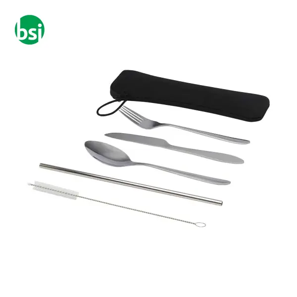 Set di posate in acciaio inossidabile da 5 pezzi Sheen -  1