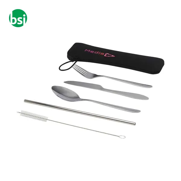 Set di posate in acciaio inossidabile da 5 pezzi Sheen -  2