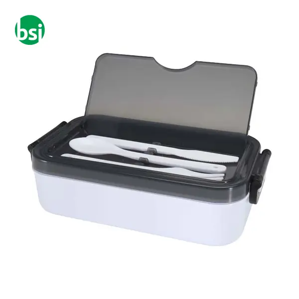 Portavivande con set di posate Snappy -  4