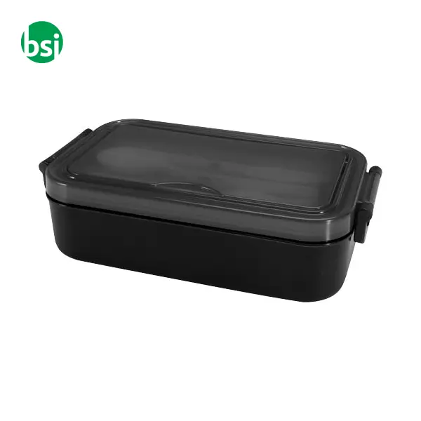 Portavivande con set di posate Snappy -  10