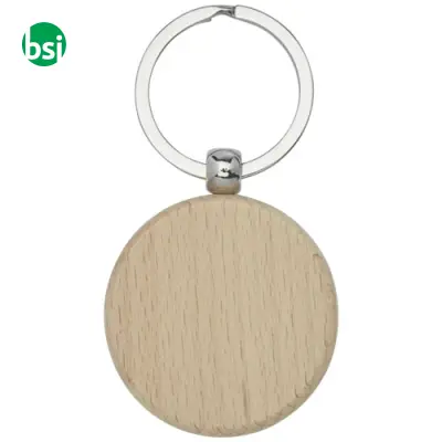 Portachiavi personalizzato in legno di faggio Giovanni - Immagine 5