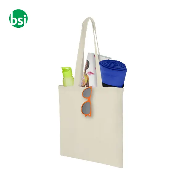 Shopper in cotone personalizzabile 100gr Carolina -  4