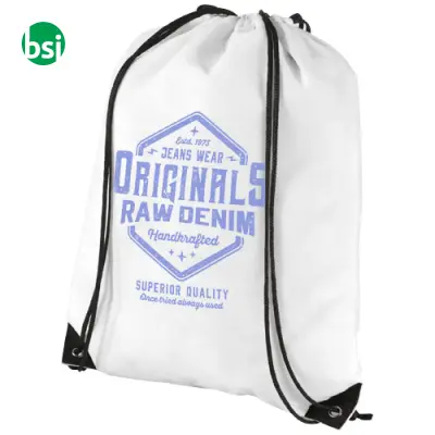 Zainetti a sacca premium TNT 5L Evergreen - Immagine 2
