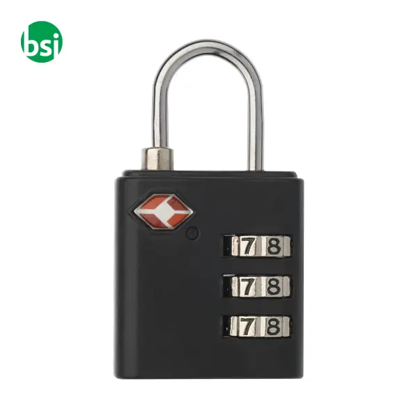 Lucchetto da viaggio personalizzabile TSA Kingsford -  3