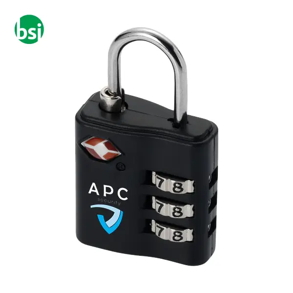 Lucchetto da viaggio personalizzabile TSA Kingsford -  2