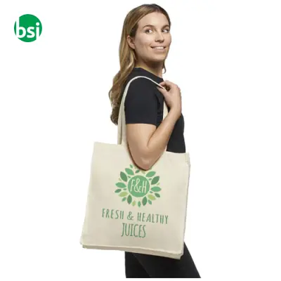 Shopper in cotone personalizzabile 220gr Odessa - Immagine 8