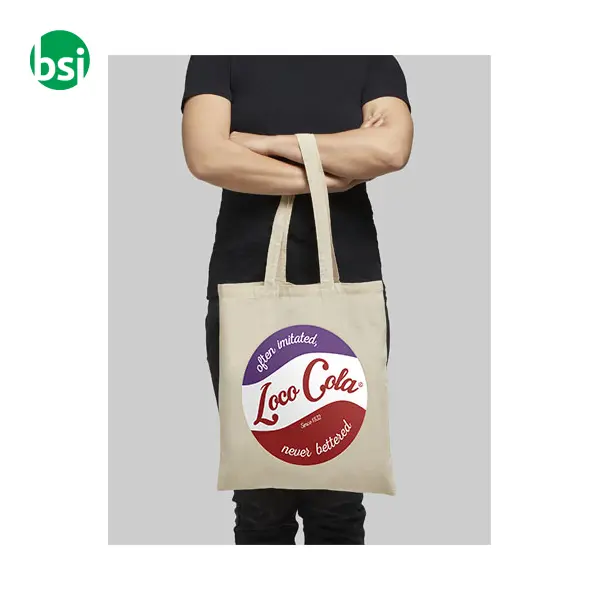 Shopper in cotone 140gr personalizzabile Madras -  7