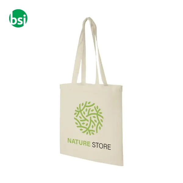 Shopper in cotone 140gr personalizzabile Madras -  2
