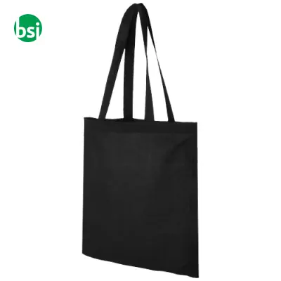 Shopper in cotone 140gr personalizzabile Madras - Immagine 9