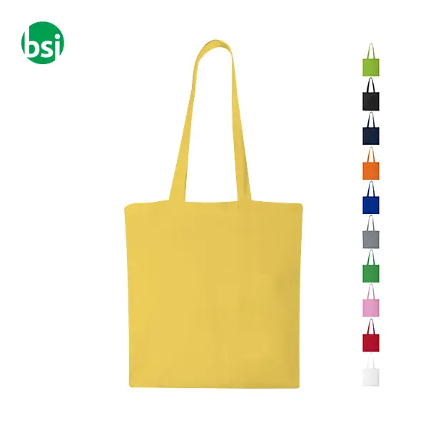 Shopper in cotone 140gr personalizzabile Madras -  1