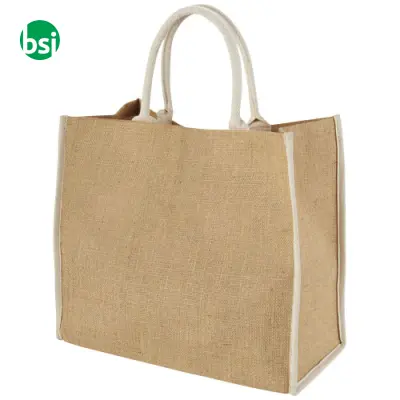 Shopper personalizzabile in juta Large - Immagine 8