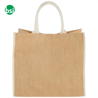 Shopper personalizzabile in juta Large - Immagine 3