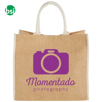 Shopper personalizzabile in juta Large - Immagine 2
