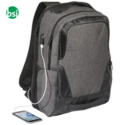 Zaino personalizzabile portacomputer 17'' TSA 18L Overland - Immagine 5