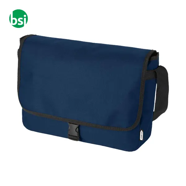 Borsa a tracolla plastica riciclata personalizzata 6L Omaha -  5