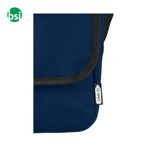 Borsa a tracolla plastica riciclata personalizzata 6L Omaha -  4
