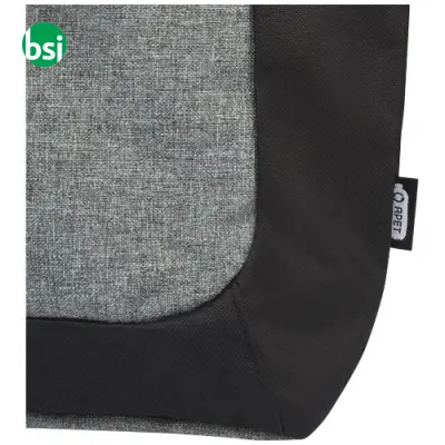 Shopper personalizzate bicolore con zip materiale riciclato - Immagine 6