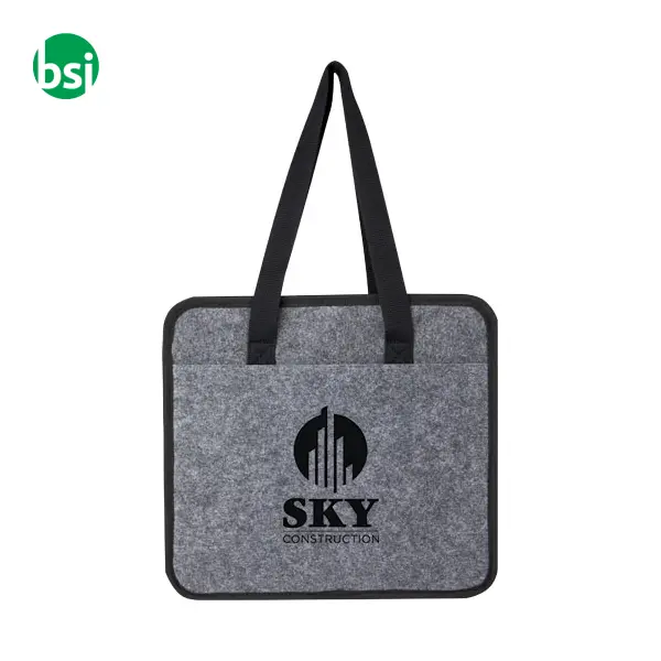 Organizer personalizzabile per auto in feltro riciclato -  2