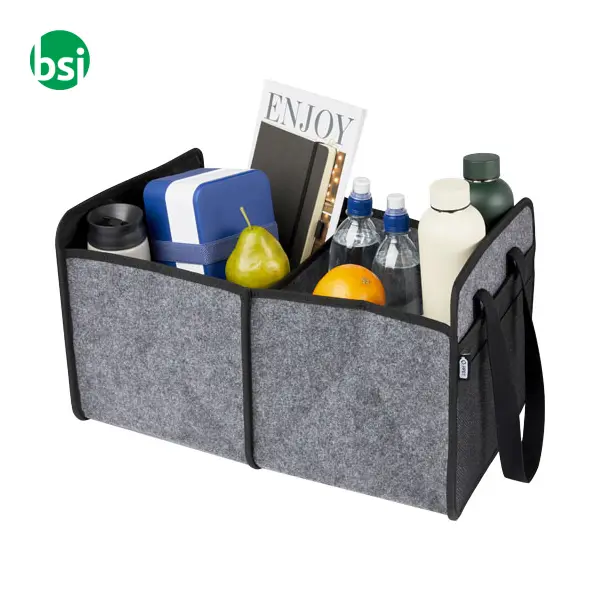 Organizer personalizzabile per auto in feltro riciclato -  5