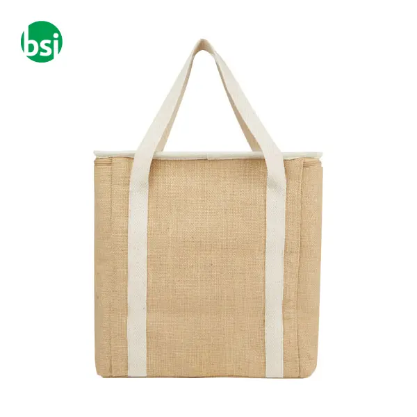 Borsa termica personalizzabile in juta 300gr 19L Juta -  4