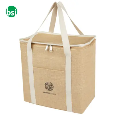 Borsa termica personalizzabile in juta 300gr 19L Juta - Immagine 2