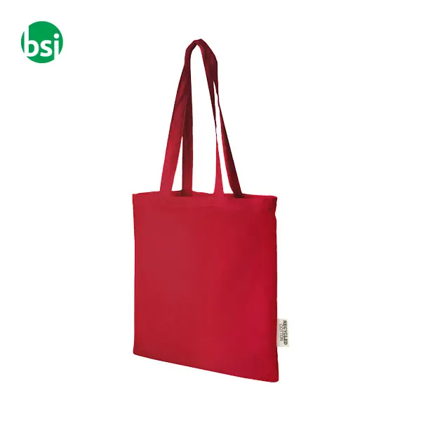 Shopper personalizzate cotone riciclato 140gr 7L Madras -  8
