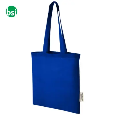 Shopper personalizzate cotone riciclato 140gr 7L Madras - Immagine 9