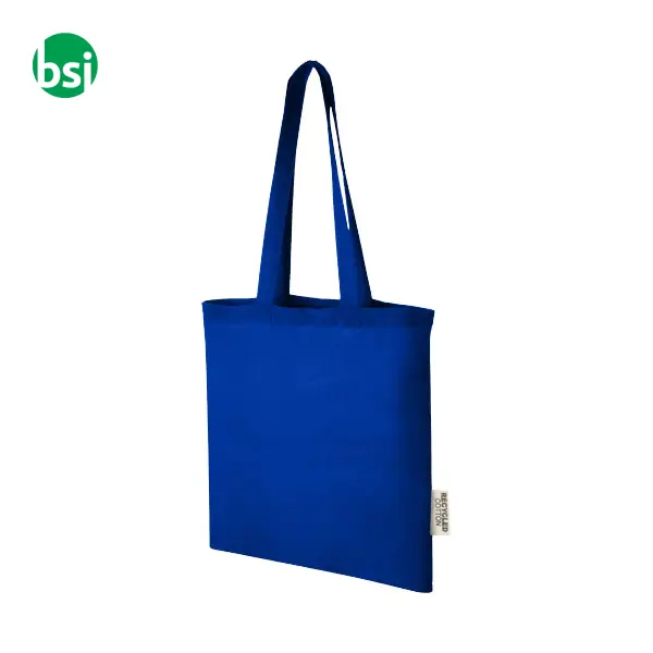 Shopper personalizzate cotone riciclato 140gr 7L Madras -  9