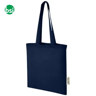 Shopper personalizzate cotone riciclato 140gr 7L Madras - Immagine 10