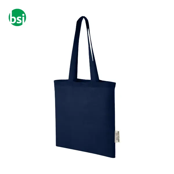 Shopper personalizzate cotone riciclato 140gr 7L Madras -  10