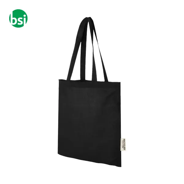 Shopper personalizzate cotone riciclato 140gr 7L Madras -  11