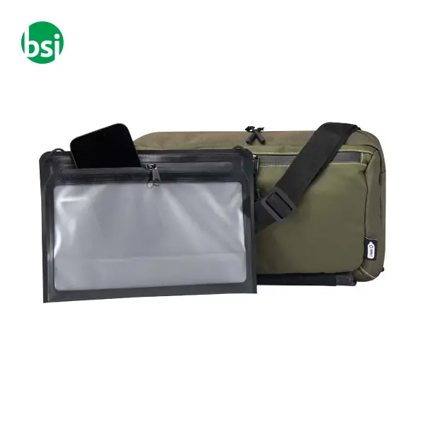 Borsa modulare monospalla in materiale riciclato Roam -  6
