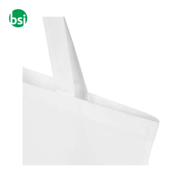 Shopper in cotone riciclato da 140 gr Madras Blend -  5