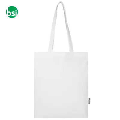 Shopper in cotone riciclato da 140 gr Madras Blend - Immagine 3