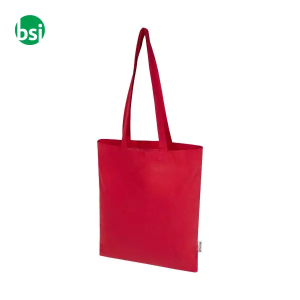 Shopper in cotone riciclato da 140 gr Madras Blend -  7