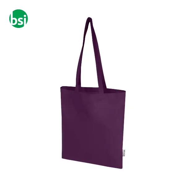 Shopper in cotone riciclato da 140 gr Madras Blend -  8