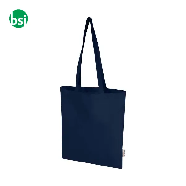 Shopper in cotone riciclato da 140 gr Madras Blend -  10