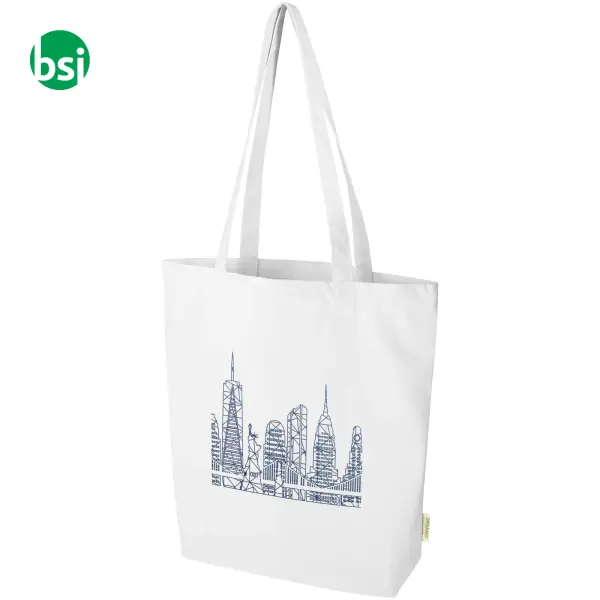 Tote bag in tessuto biologico 11L 180gr Odisha -  2
