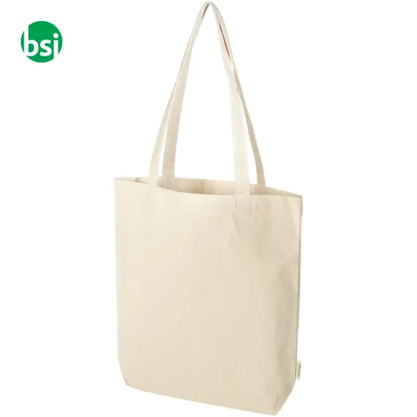 Tote bag in cotone biologico 270gr Odisha -  8