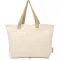 Tote bag pieghevole in cotone riciclato GRS 7L Sierra - Anteprima 3