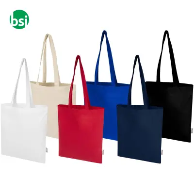 Tote bag in cotone riciclato GRS 7L Peru Blend - Immagine 6