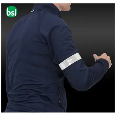Fascia riflettente di sicurezza personalizzabile 38 cm Mats - Immagine 5