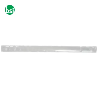 Fascia riflettente di sicurezza personalizzabile 38 cm Mats - Immagine 3