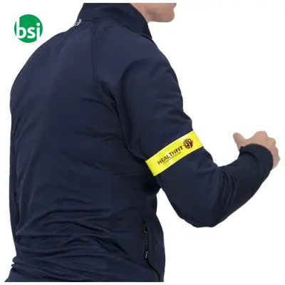 Fascia riflettente di sicurezza personalizzabile 34 cm Lynne - Immagine 2