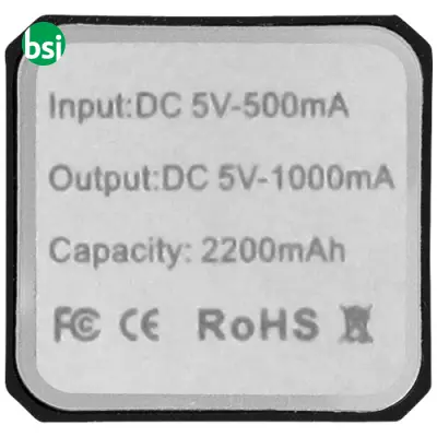 Power bank personalizzabili da 2200 mAh Volt - Immagine 3