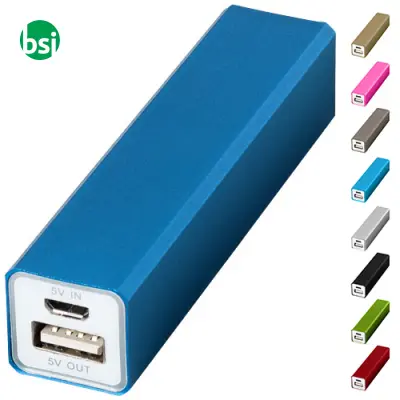 Power bank personalizzabili da 2200 mAh Volt