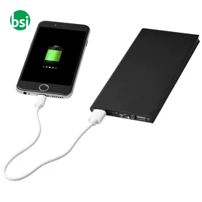 Power bank in alluminio da 8000 mAh Plate - Immagine 6