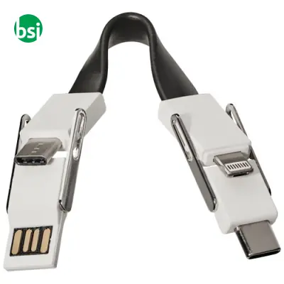 Cavo personalizzabile 4-in-1 per ricarica e dati One - Immagine 7