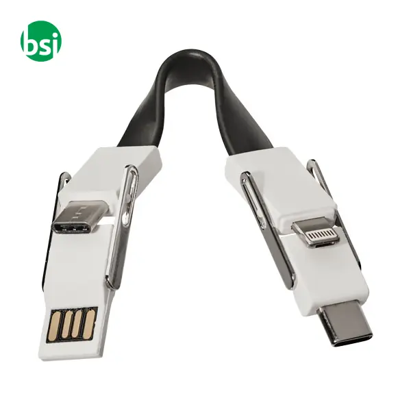 Cavo personalizzabile 4-in-1 per ricarica e dati One -  7